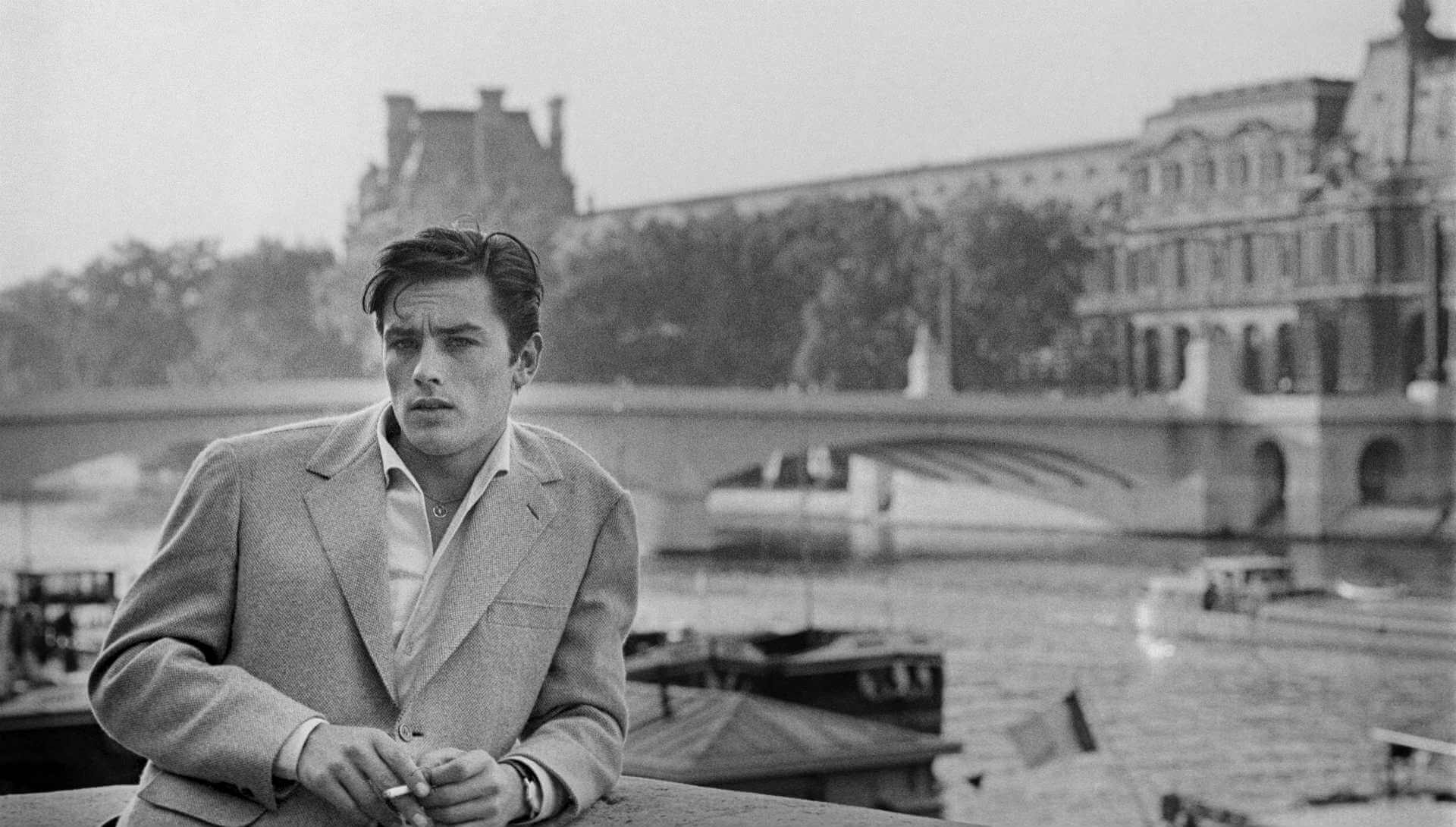 Alain Delon à Paris