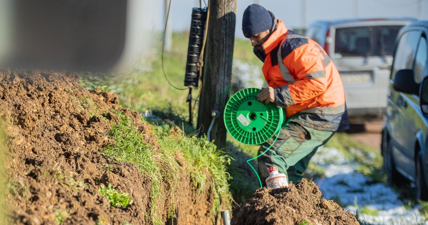 Déploiement du réseau de fibre optique dans le Loiret